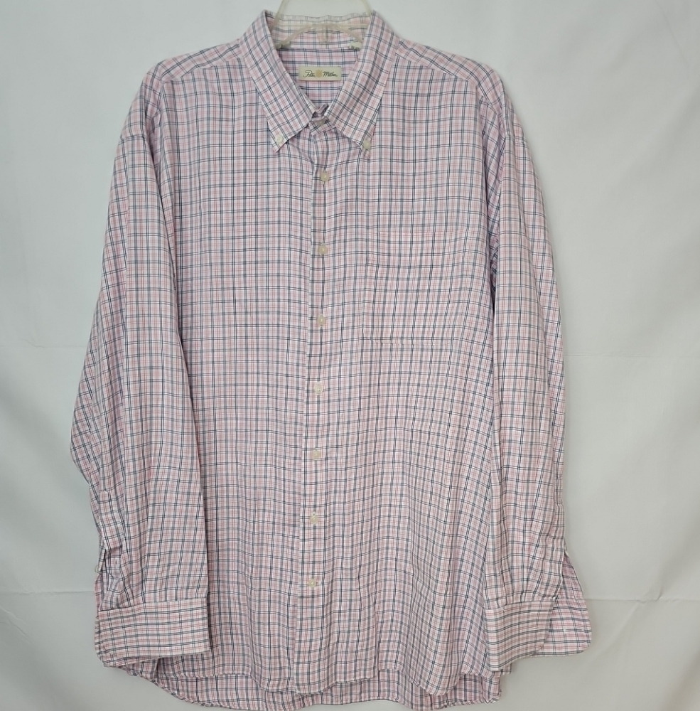 Peter Millar Shirt XXL Tall Excellent